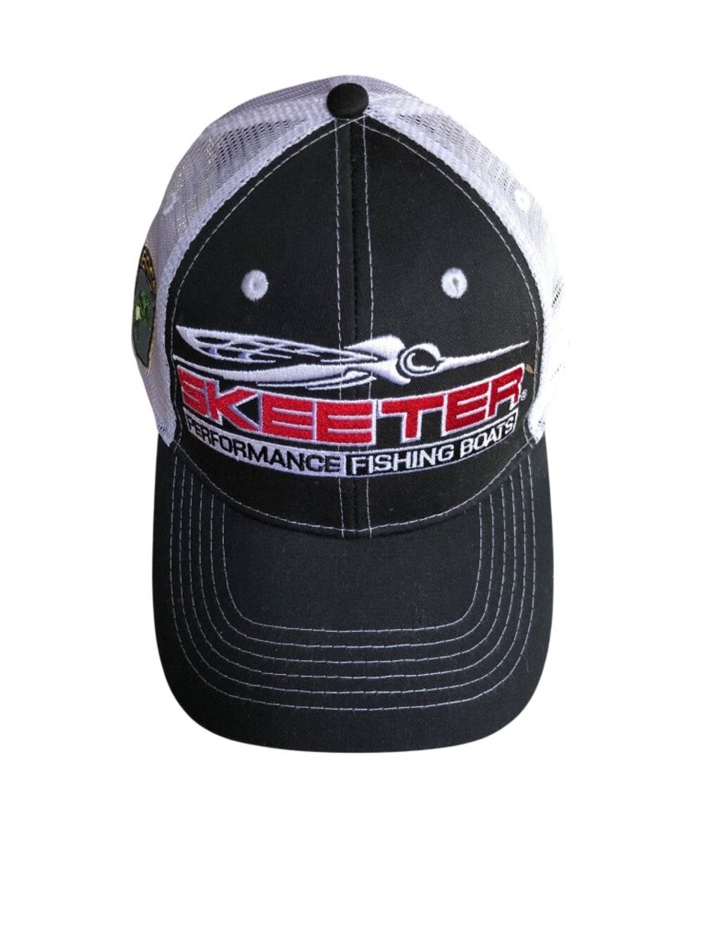 Skeeter Bassmaster Classic 2019 Snapback Trucker Hat Black White Mesh Adjust Cap